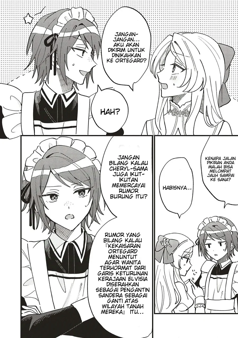 Senrihin Reijou Sheryl wa Jibun Okorosu Otto wo Kago Shitai Chapter 1 - halaman 14