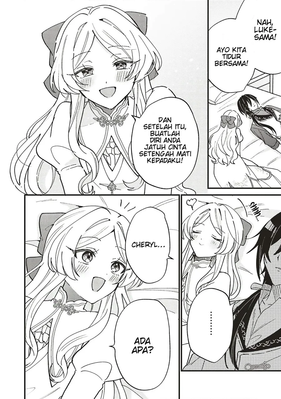 Senrihin Reijou Sheryl wa Jibun Okorosu Otto wo Kago Shitai Chapter 1 - halaman 6
