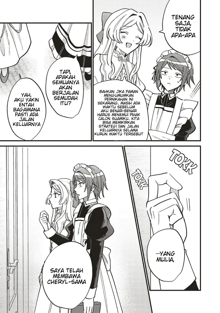 Senrihin Reijou Sheryl wa Jibun Okorosu Otto wo Kago Shitai Chapter 2.1 - halaman 14