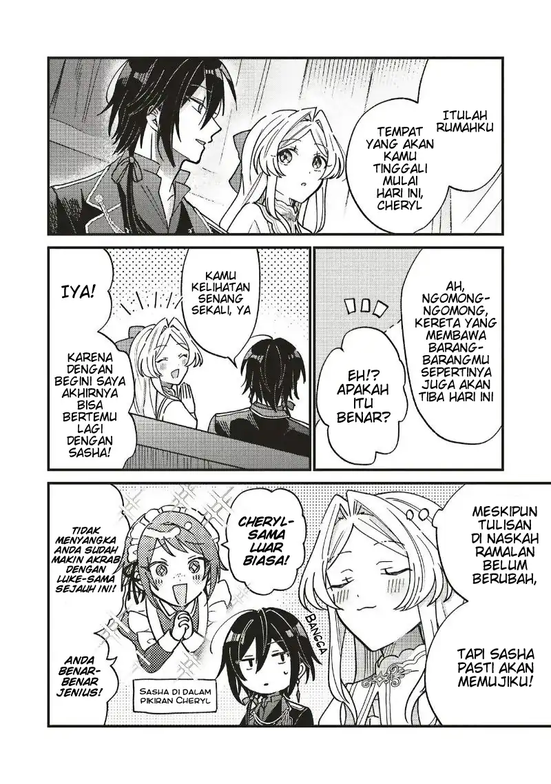 Senrihin Reijou Sheryl wa Jibun Okorosu Otto wo Kago Shitai Chapter 4.2 - halaman 12