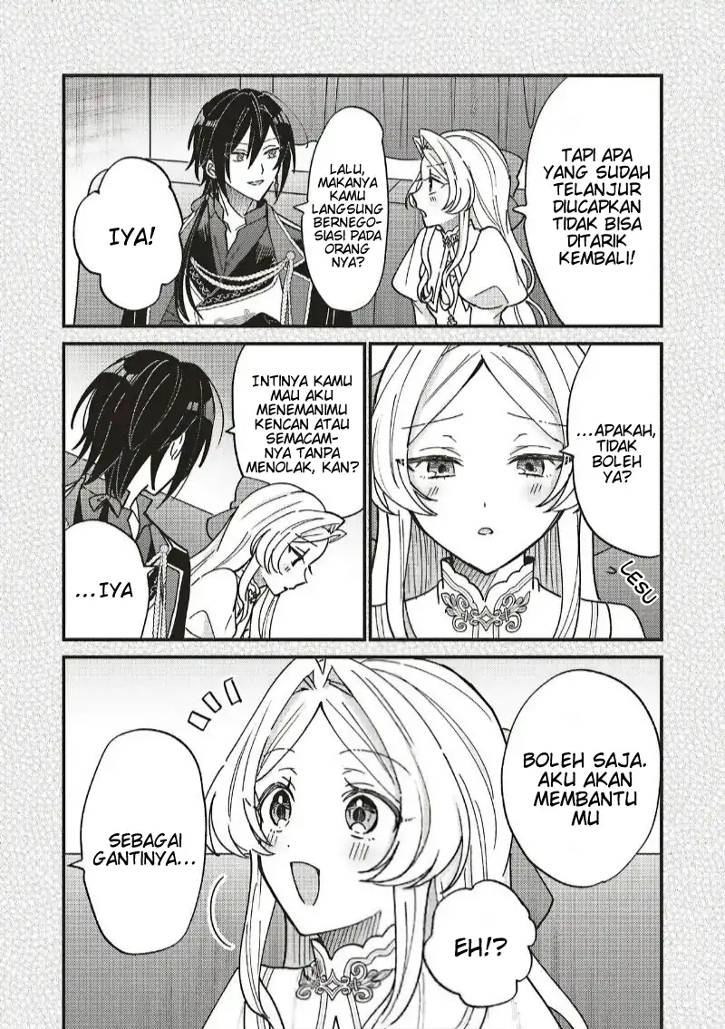 Senrihin Reijou Sheryl wa Jibun Okorosu Otto wo Kago Shitai Chapter 4.2 - halaman 16