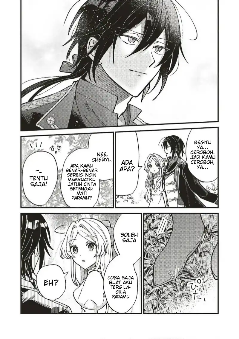 Senrihin Reijou Sheryl wa Jibun Okorosu Otto wo Kago Shitai Chapter 4.2 - halaman 8