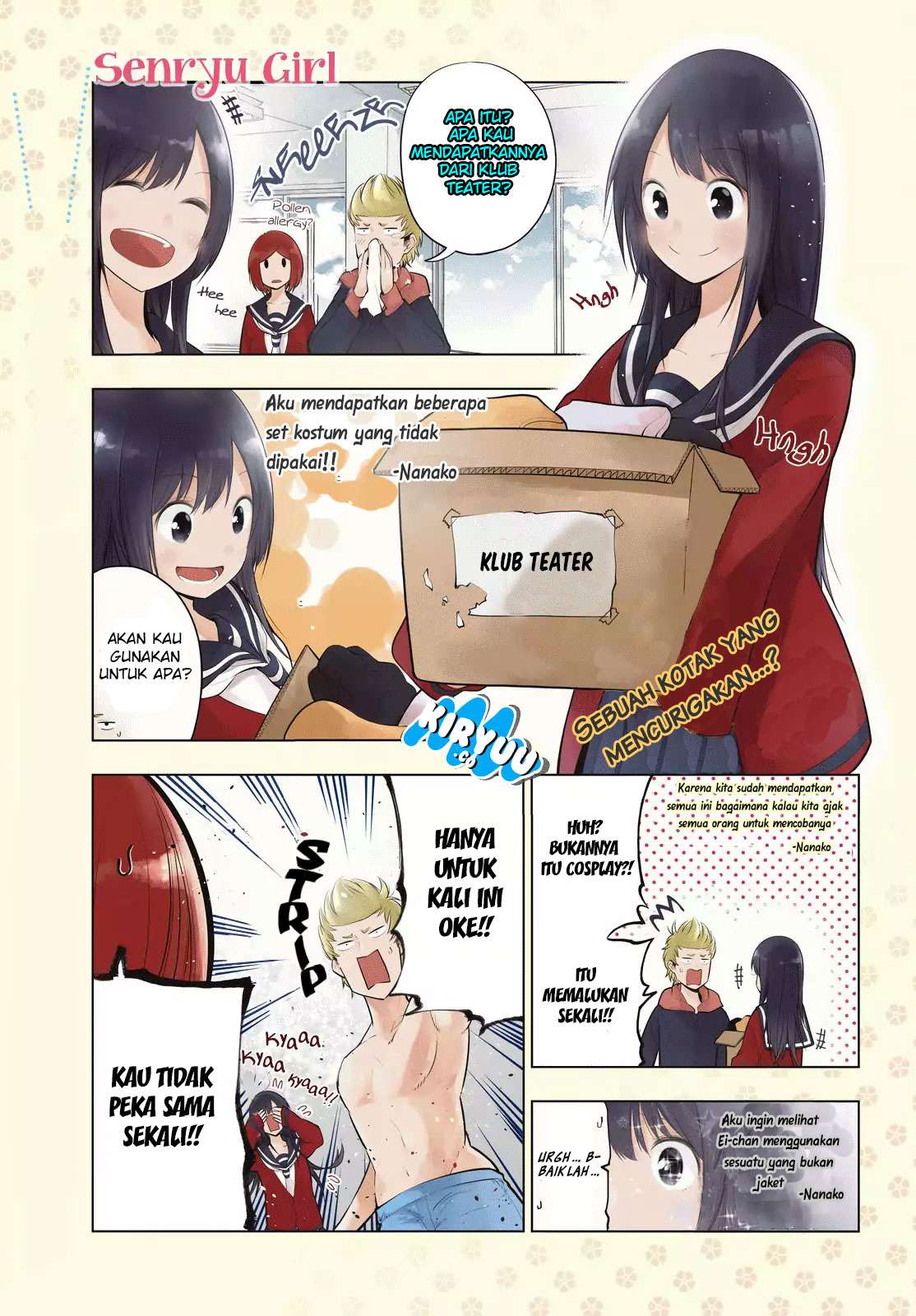 Senryuu Shoujo Chapter 28 - halaman 3