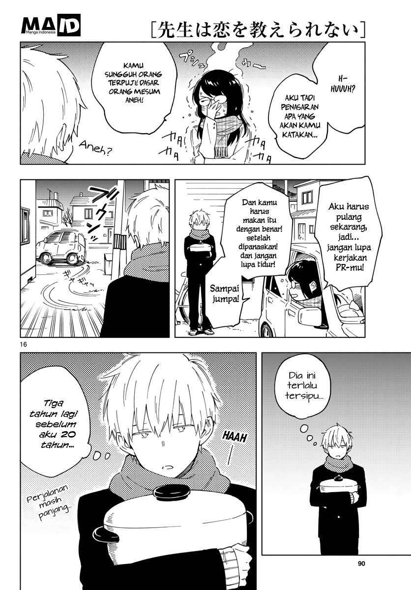 Sensei wa Koi wo Oshierarenai Chapter 1 - halaman 18