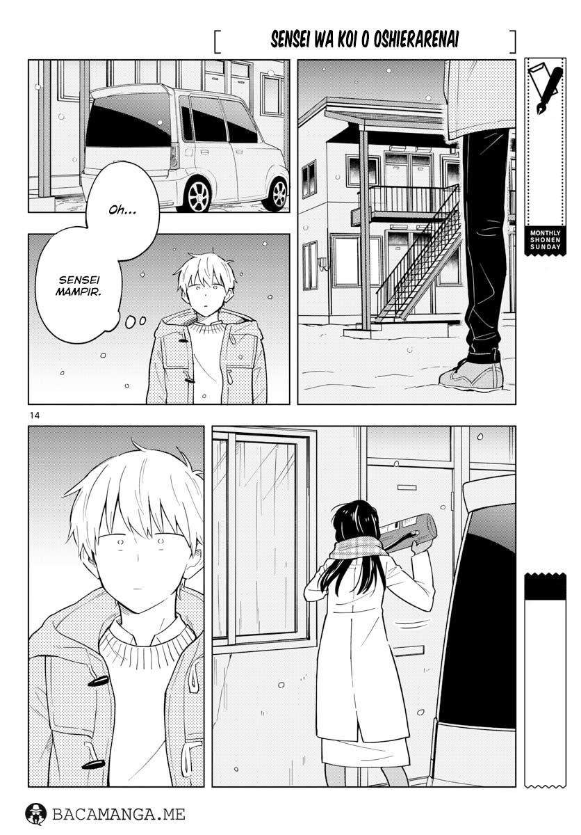 Sensei wa Koi wo Oshierarenai Chapter 12 - halaman 14
