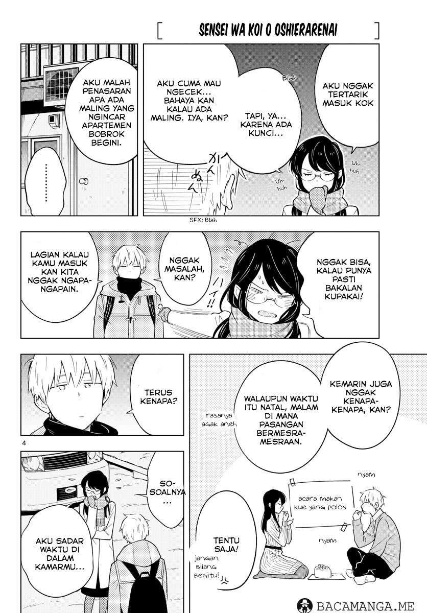Sensei wa Koi wo Oshierarenai Chapter 12 - halaman 4
