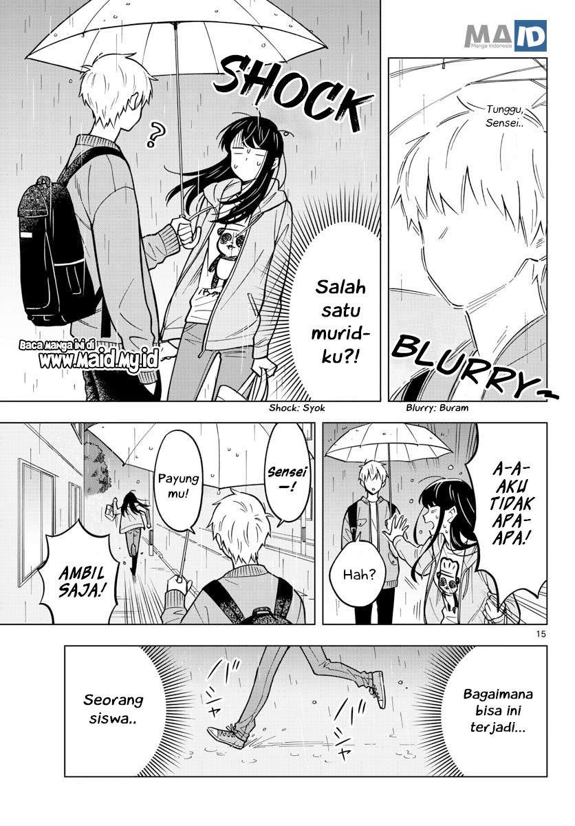 Sensei wa Koi wo Oshierarenai Chapter 15 - halaman 19