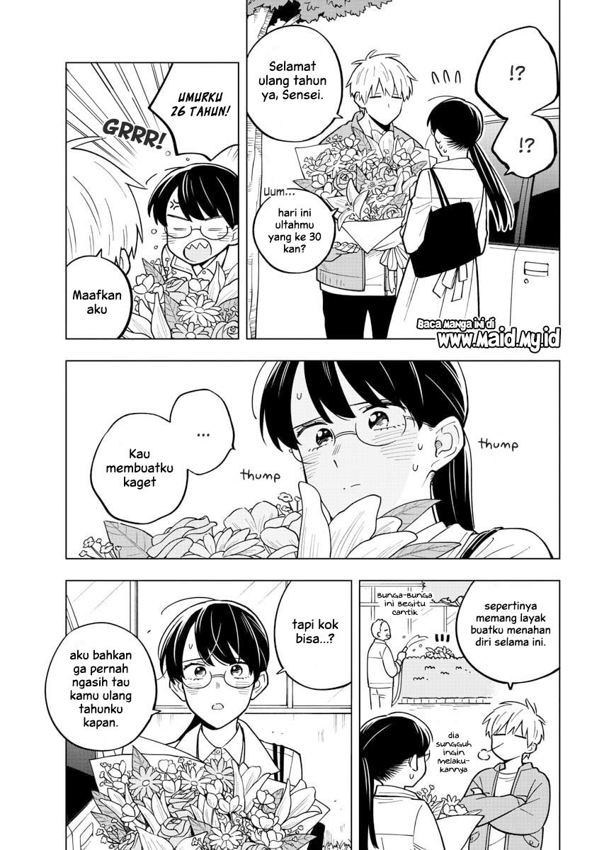 Sensei wa Koi wo Oshierarenai Chapter 26 - halaman 18