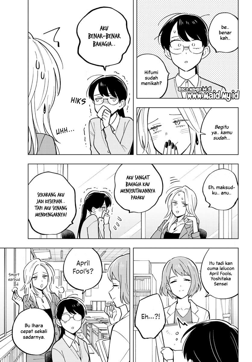 Sensei wa Koi wo Oshierarenai Chapter 26 - halaman 8