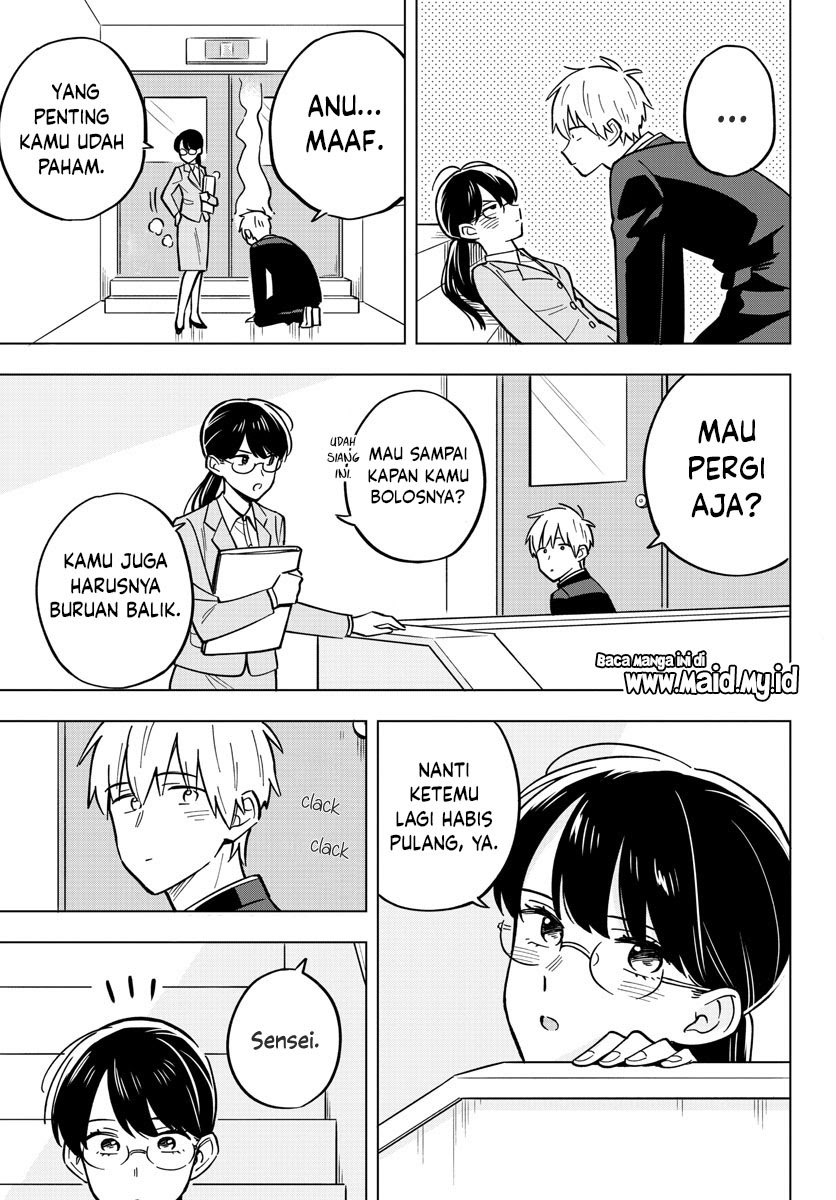 Sensei wa Koi wo Oshierarenai Chapter 28 - halaman 19