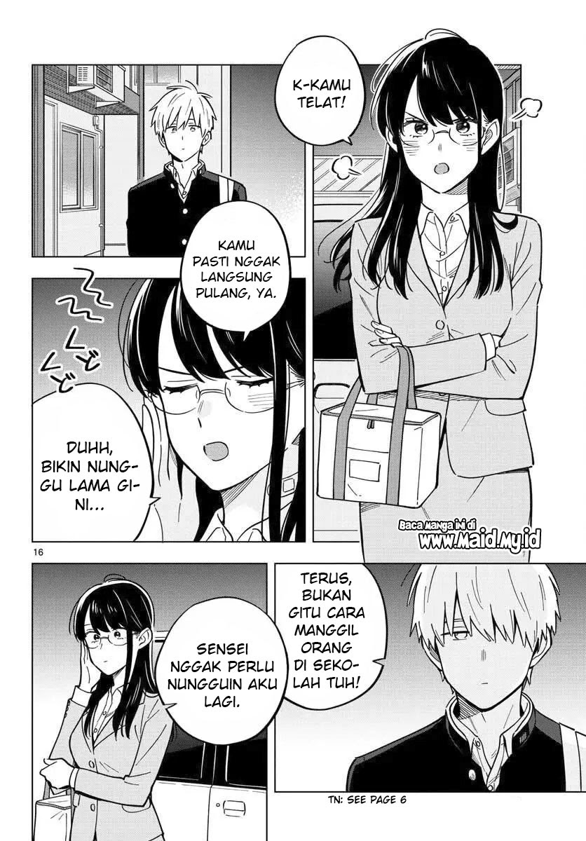 Sensei wa Koi wo Oshierarenai Chapter 29 - halaman 17