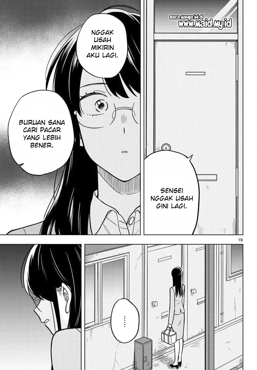 Sensei wa Koi wo Oshierarenai Chapter 29 - halaman 20