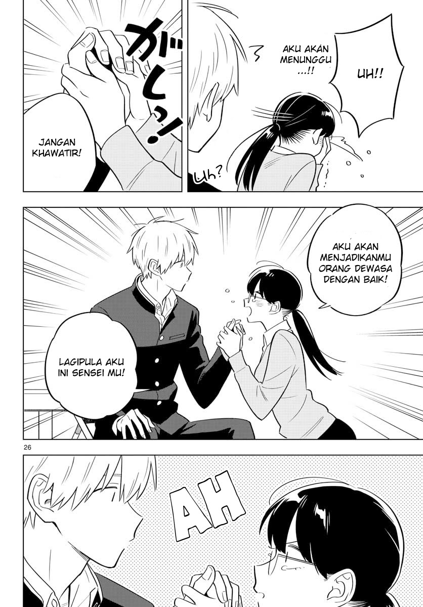 Sensei wa Koi wo Oshierarenai Chapter 31 - halaman 28