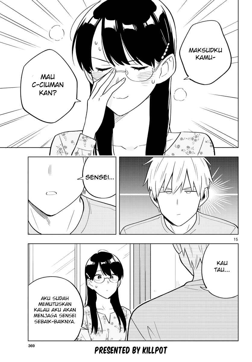 Sensei wa Koi wo Oshierarenai Chapter 32 - halaman 15