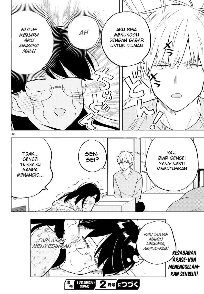 Sensei wa Koi wo Oshierarenai Chapter 32 - halaman 16