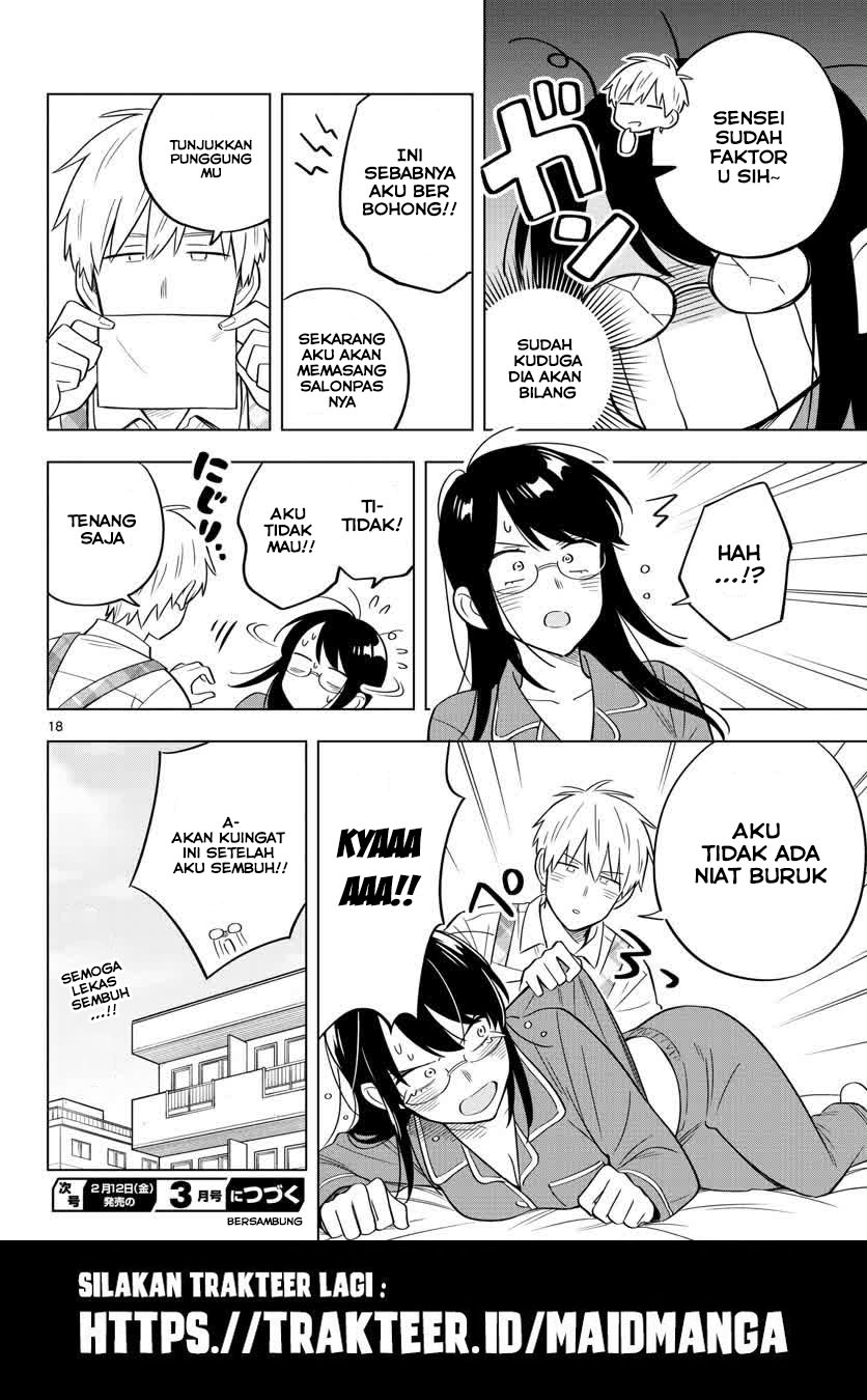 Sensei wa Koi wo Oshierarenai Chapter 33 - halaman 19