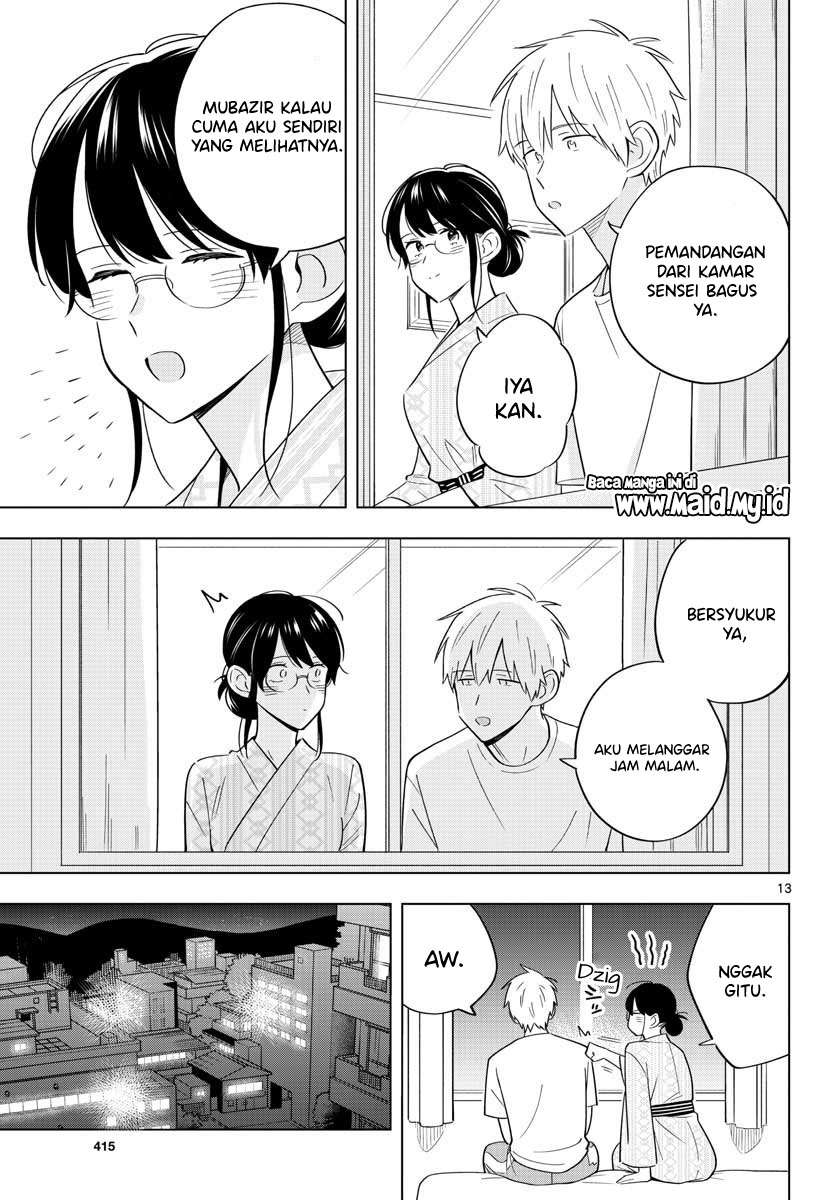 Sensei wa Koi wo Oshierarenai Chapter 36 - halaman 14