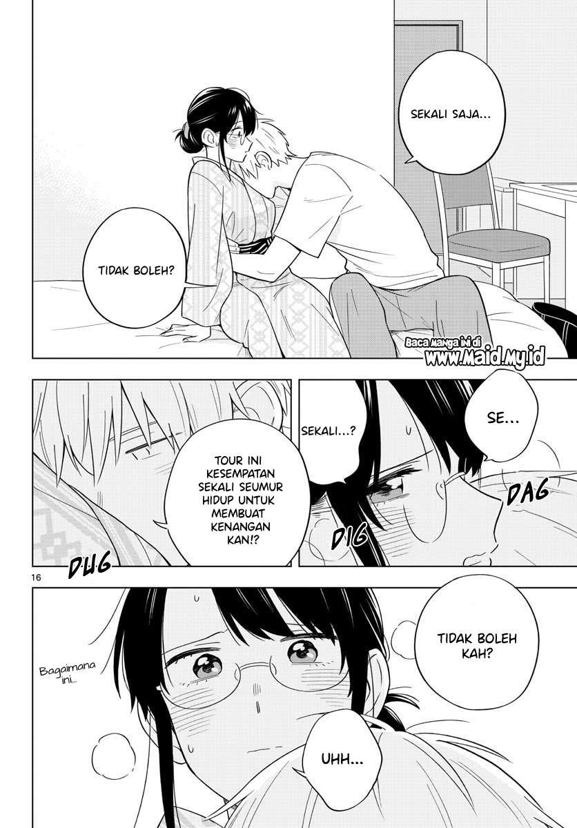 Sensei wa Koi wo Oshierarenai Chapter 36 - halaman 17