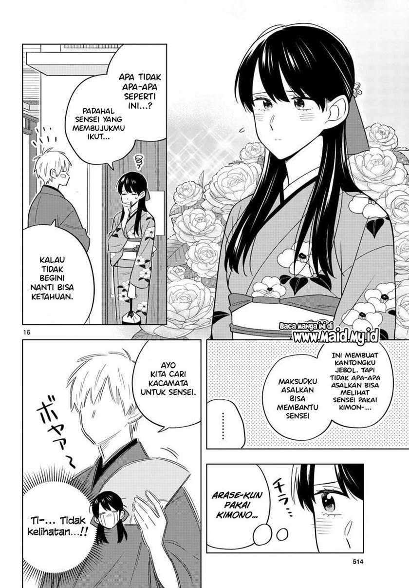 Sensei wa Koi wo Oshierarenai Chapter 37 - halaman 18