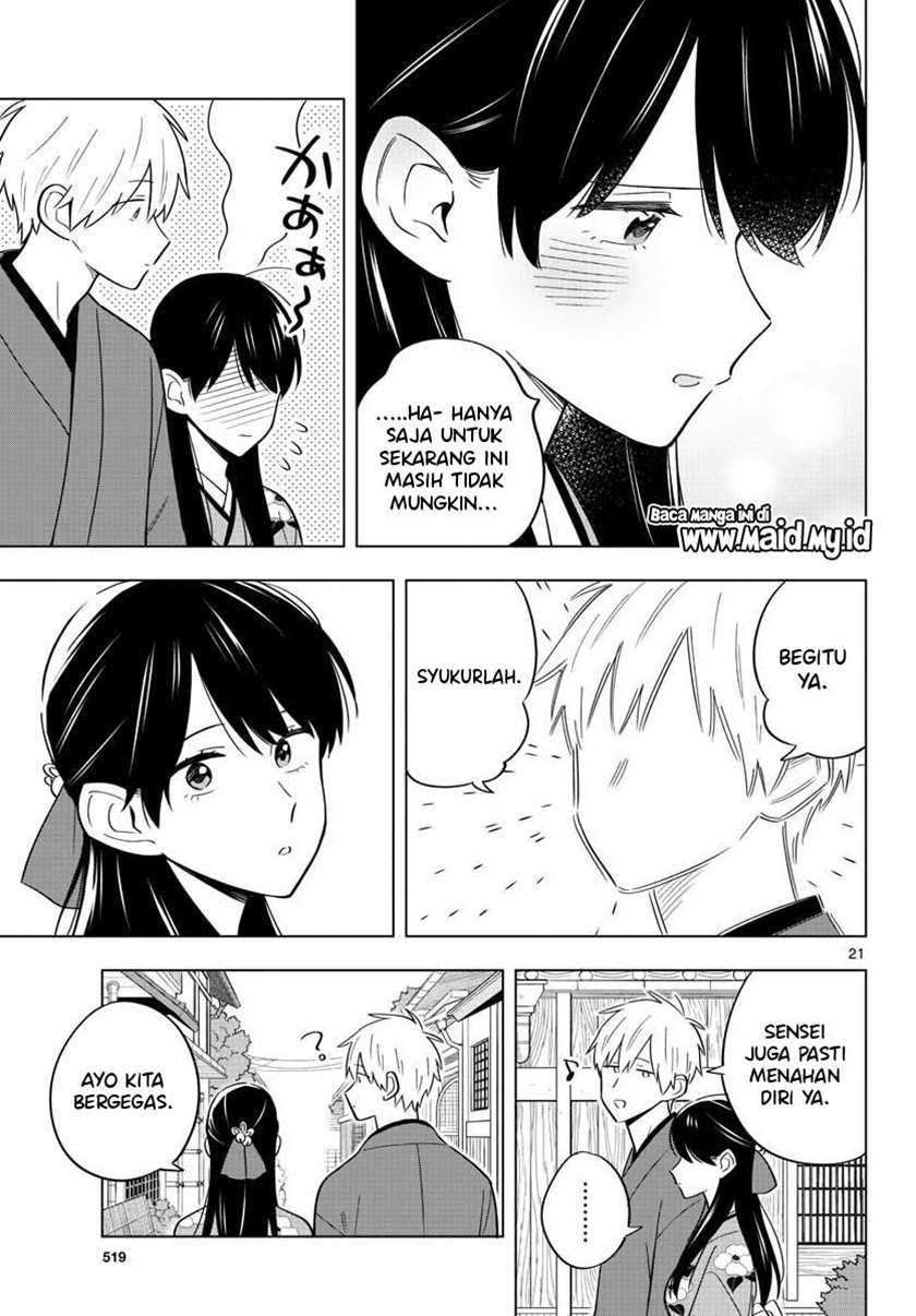 Sensei wa Koi wo Oshierarenai Chapter 37 - halaman 23