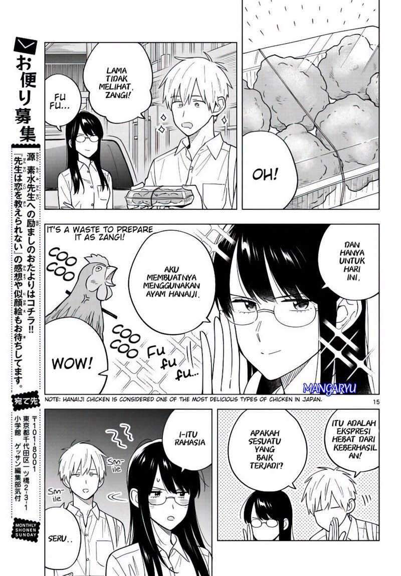 Sensei wa Koi wo Oshierarenai Chapter 40 - halaman 14