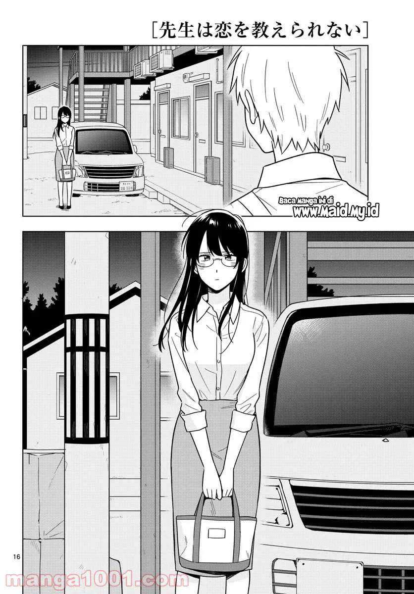Sensei wa Koi wo Oshierarenai Chapter 42 - halaman 18