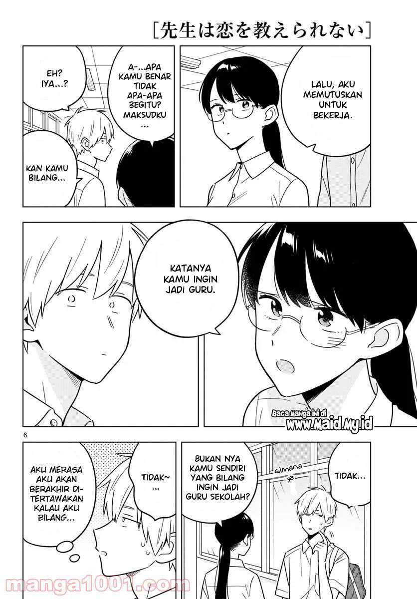 Sensei wa Koi wo Oshierarenai Chapter 42 - halaman 8
