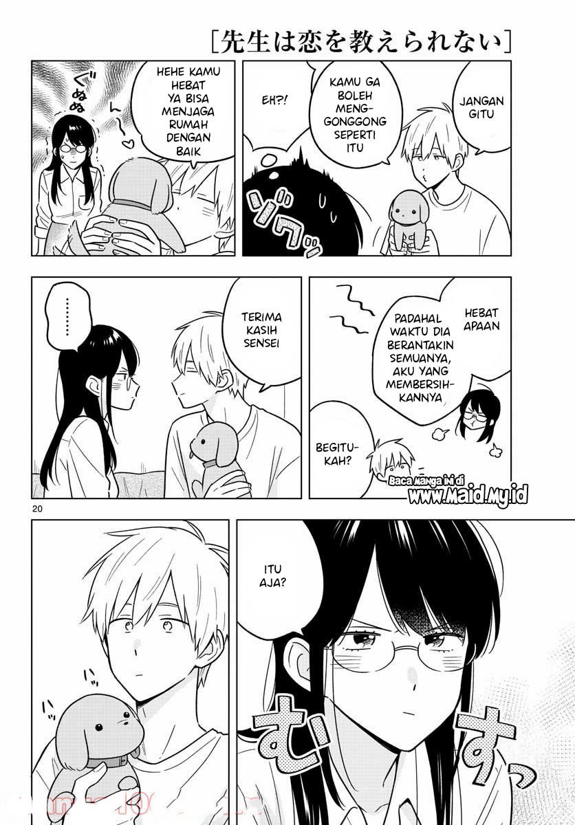 Sensei wa Koi wo Oshierarenai Chapter 43 - halaman 22
