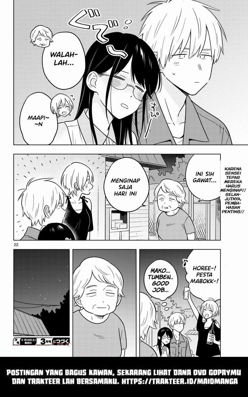 Sensei wa Koi wo Oshierarenai Chapter 44 - halaman 24