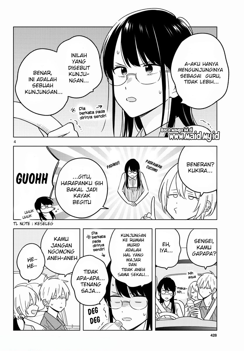 Sensei wa Koi wo Oshierarenai Chapter 44 - halaman 6