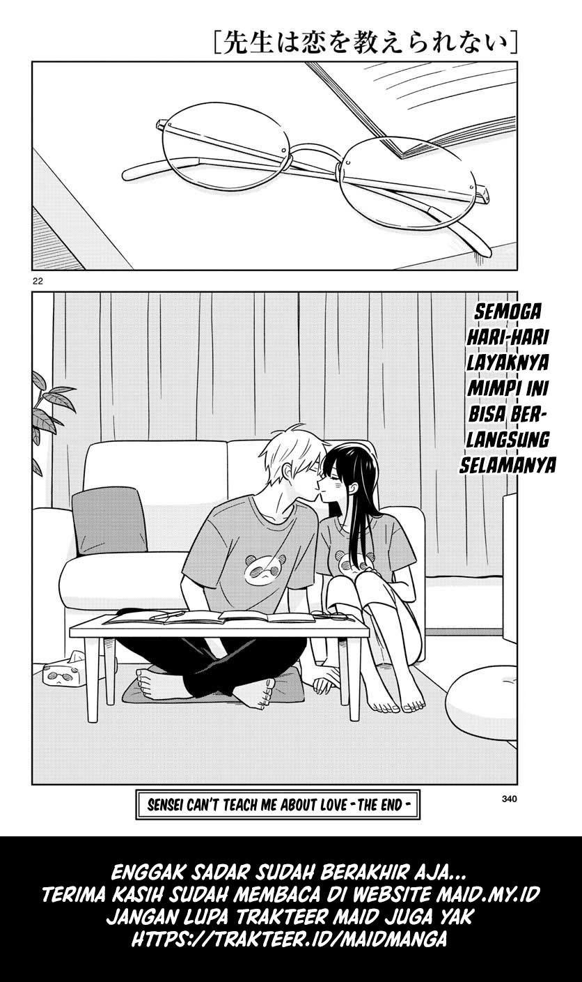 Sensei wa Koi wo Oshierarenai Chapter 47 - halaman 24