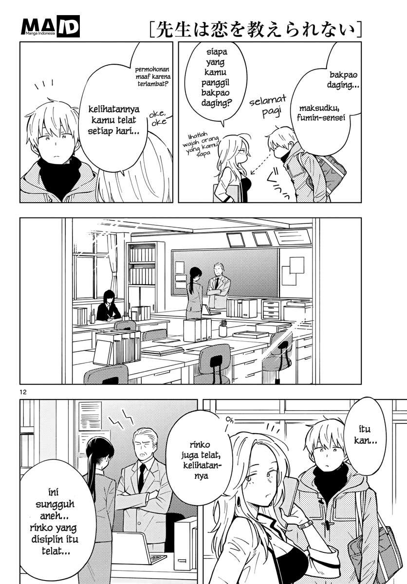 Sensei wa Koi wo Oshierarenai Chapter 9 - halaman 15