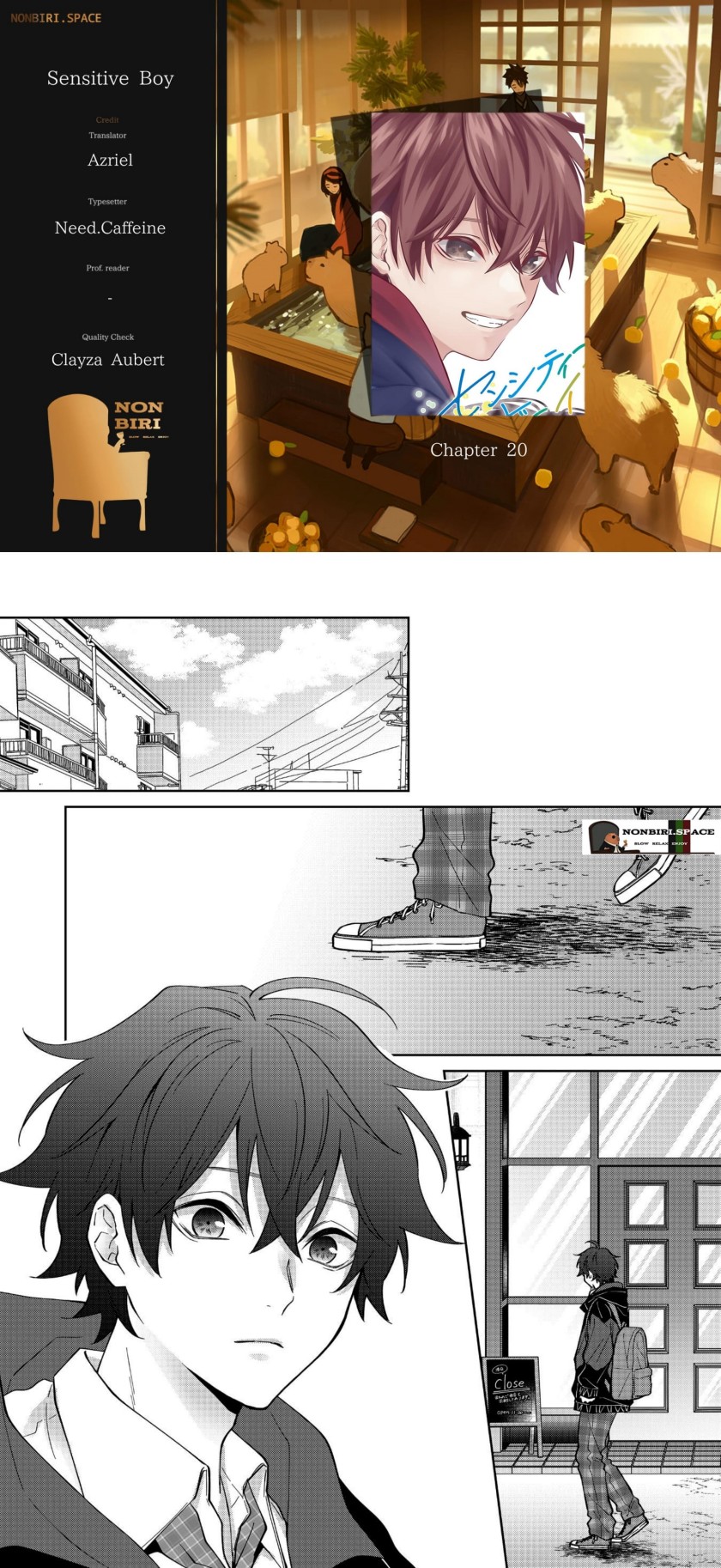 Sensitive Boy Chapter 20 - halaman 1