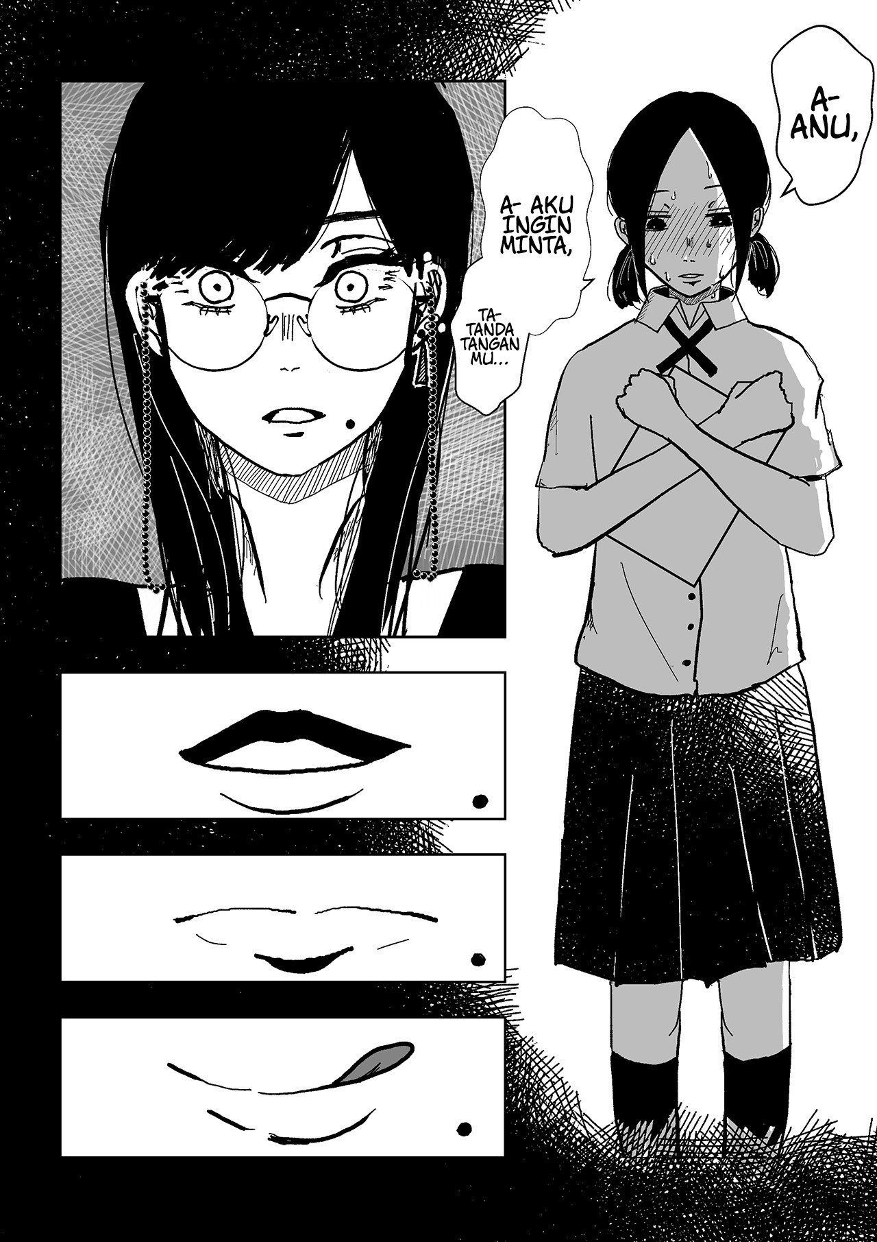 Sensual Novelist and High Schooler Yuri Chapter 0 - halaman 3