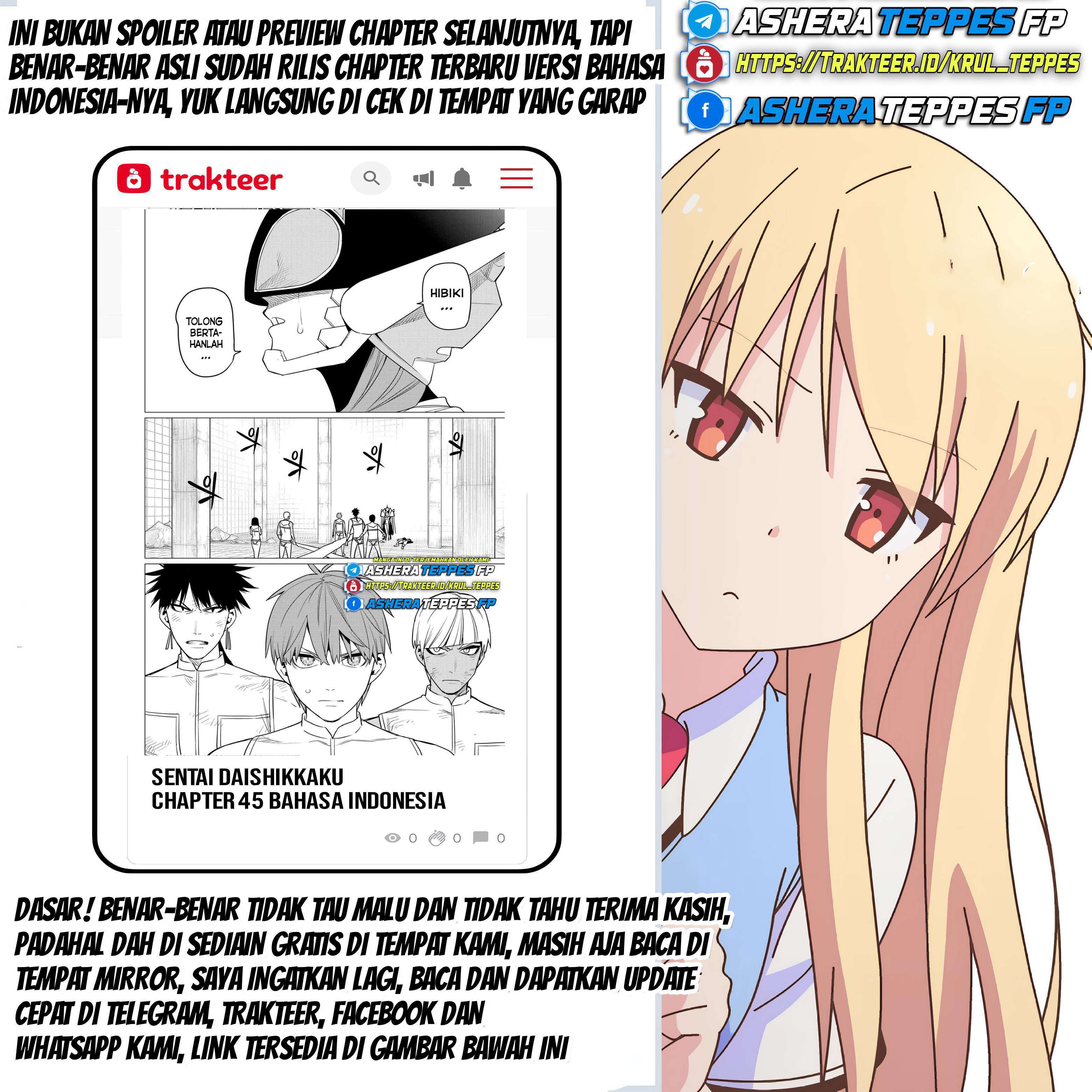 Sentai Daishikkaku Chapter 29 - halaman 23