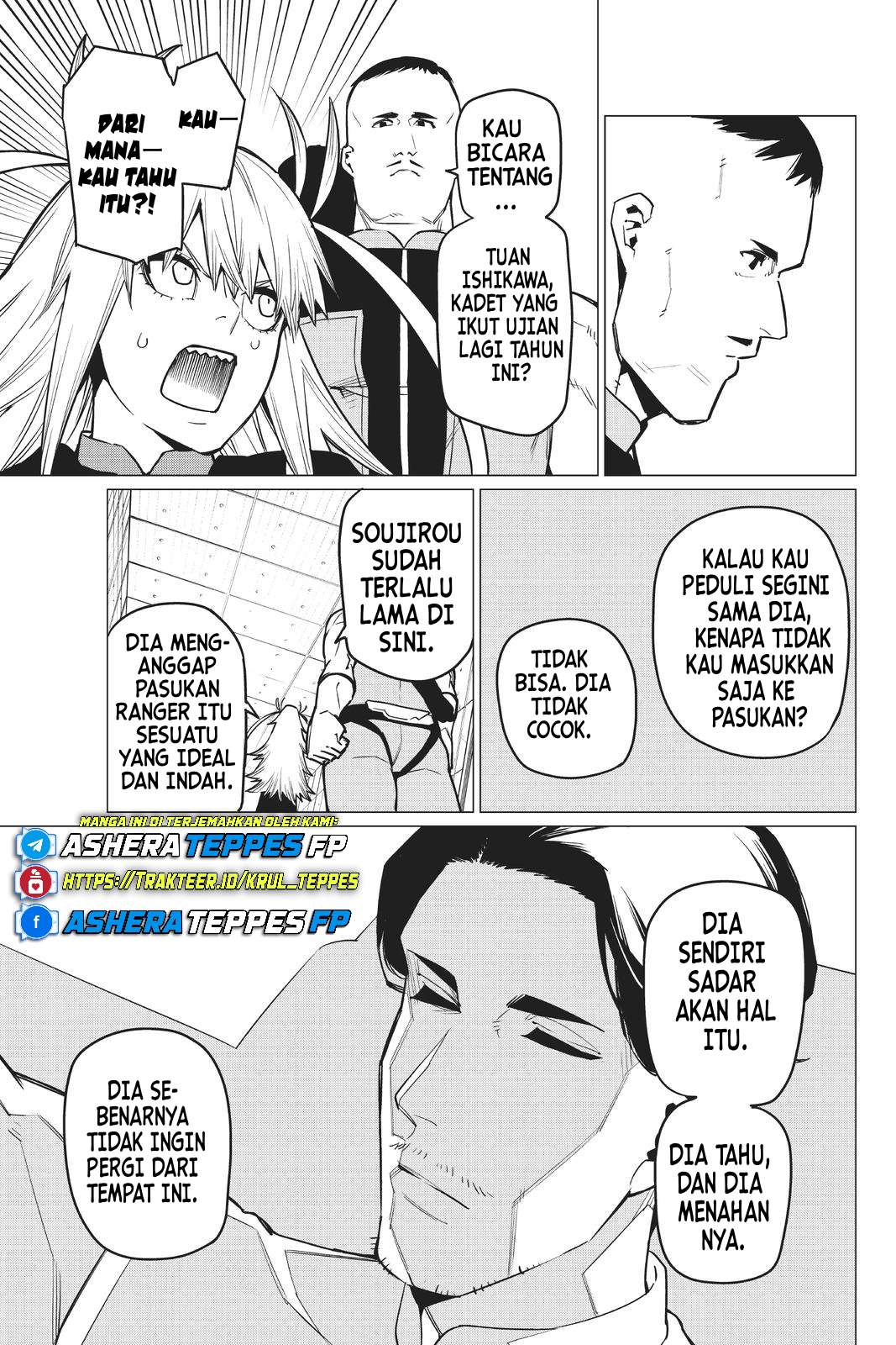 Sentai Daishikkaku Chapter 35 - halaman 8