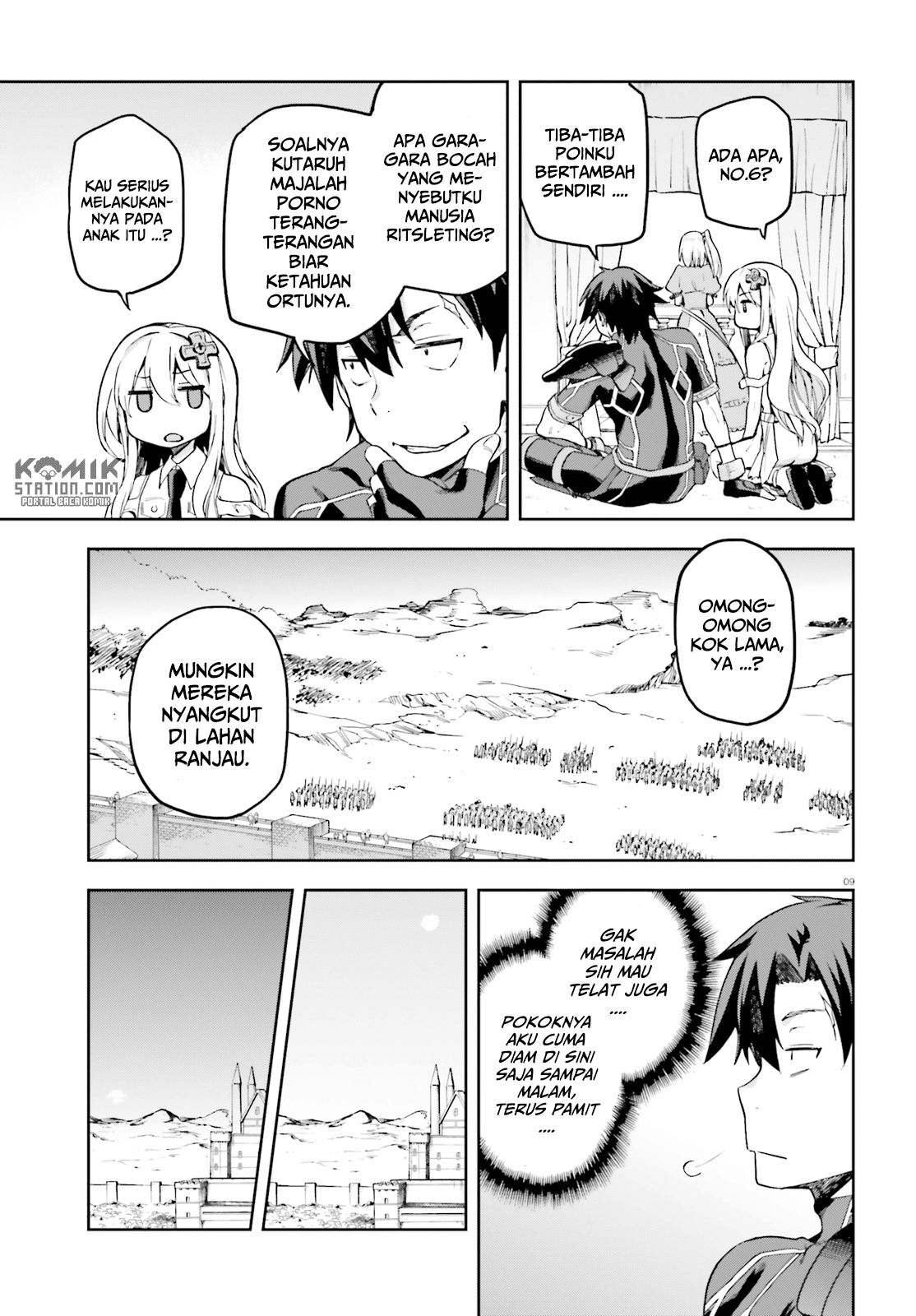 Sentouin, Hakenshimasu! Chapter 13 - halaman 11