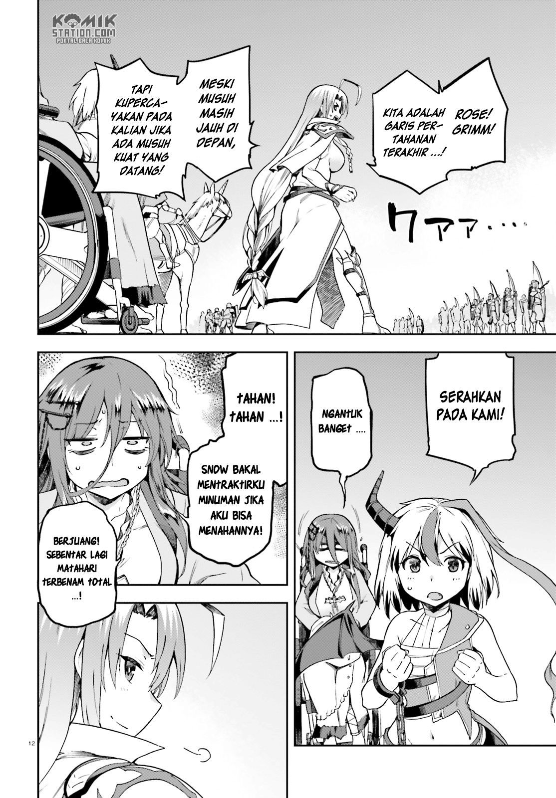 Sentouin, Hakenshimasu! Chapter 13 - halaman 14