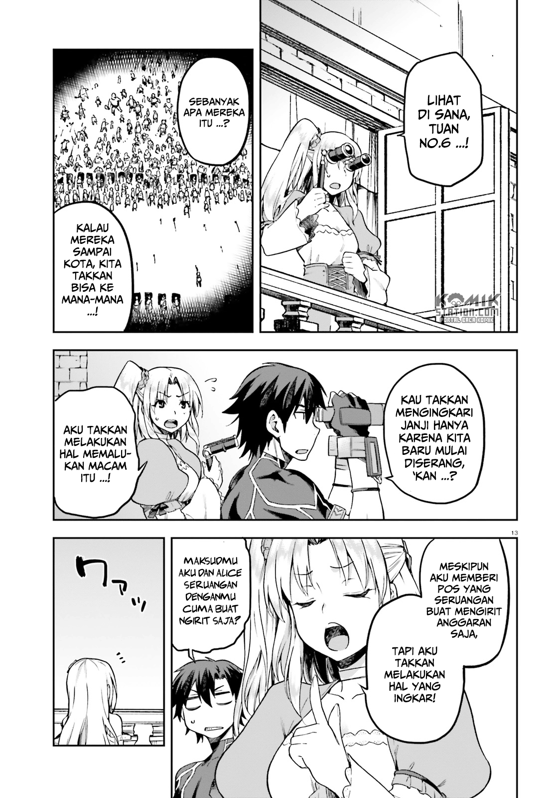 Sentouin, Hakenshimasu! Chapter 13 - halaman 15