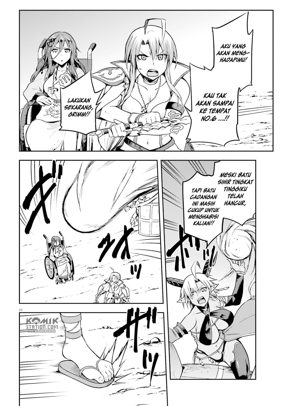 Sentouin, Hakenshimasu! Chapter 13 - halaman 22
