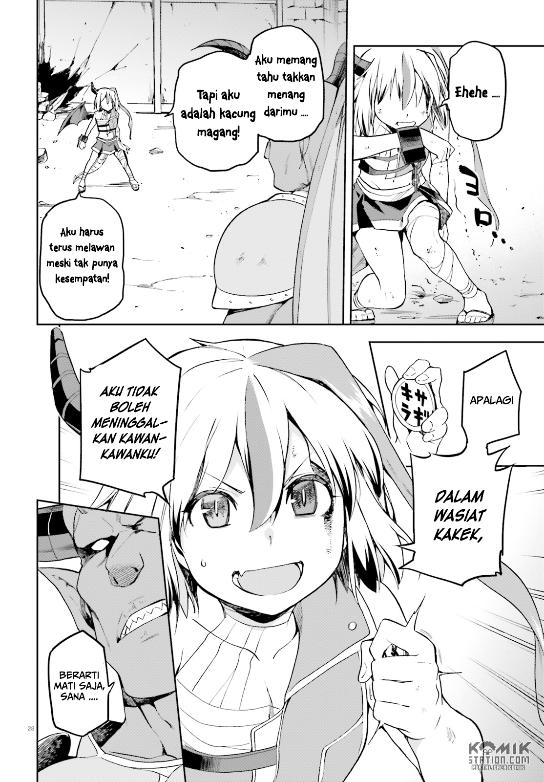 Sentouin, Hakenshimasu! Chapter 13 - halaman 30