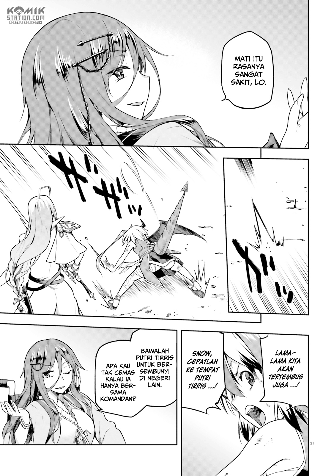 Sentouin, Hakenshimasu! Chapter 13 - halaman 33