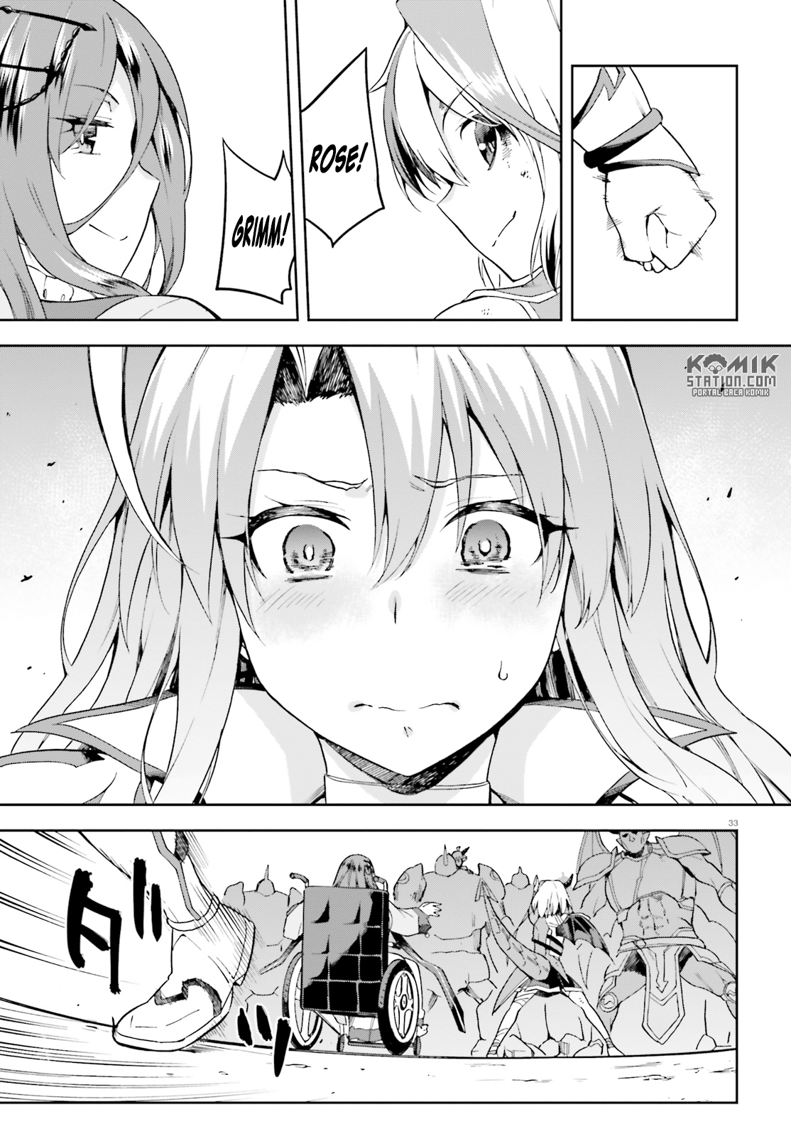 Sentouin, Hakenshimasu! Chapter 13 - halaman 35