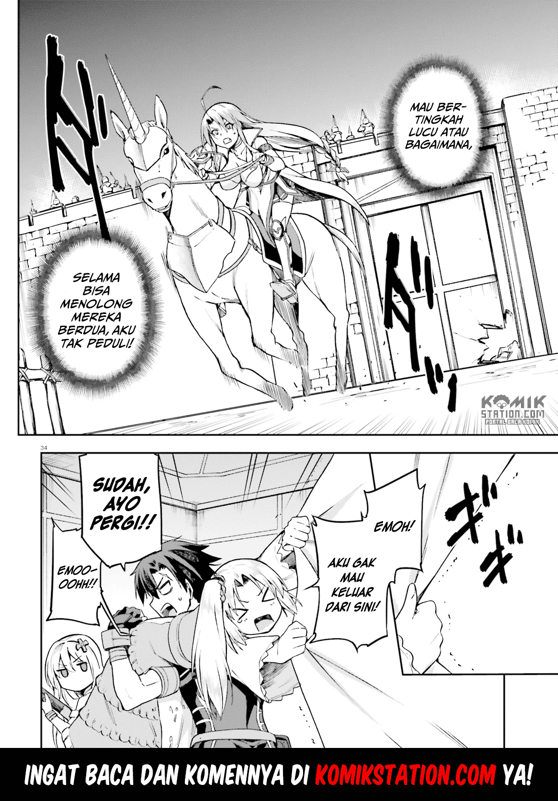 Sentouin, Hakenshimasu! Chapter 13 - halaman 36