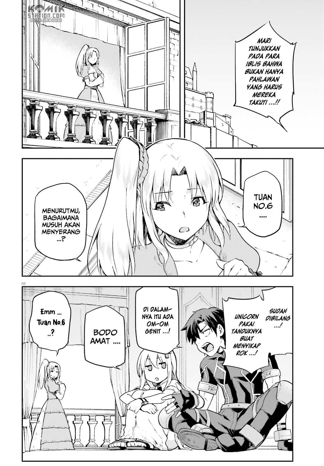 Sentouin, Hakenshimasu! Chapter 13 - halaman 4