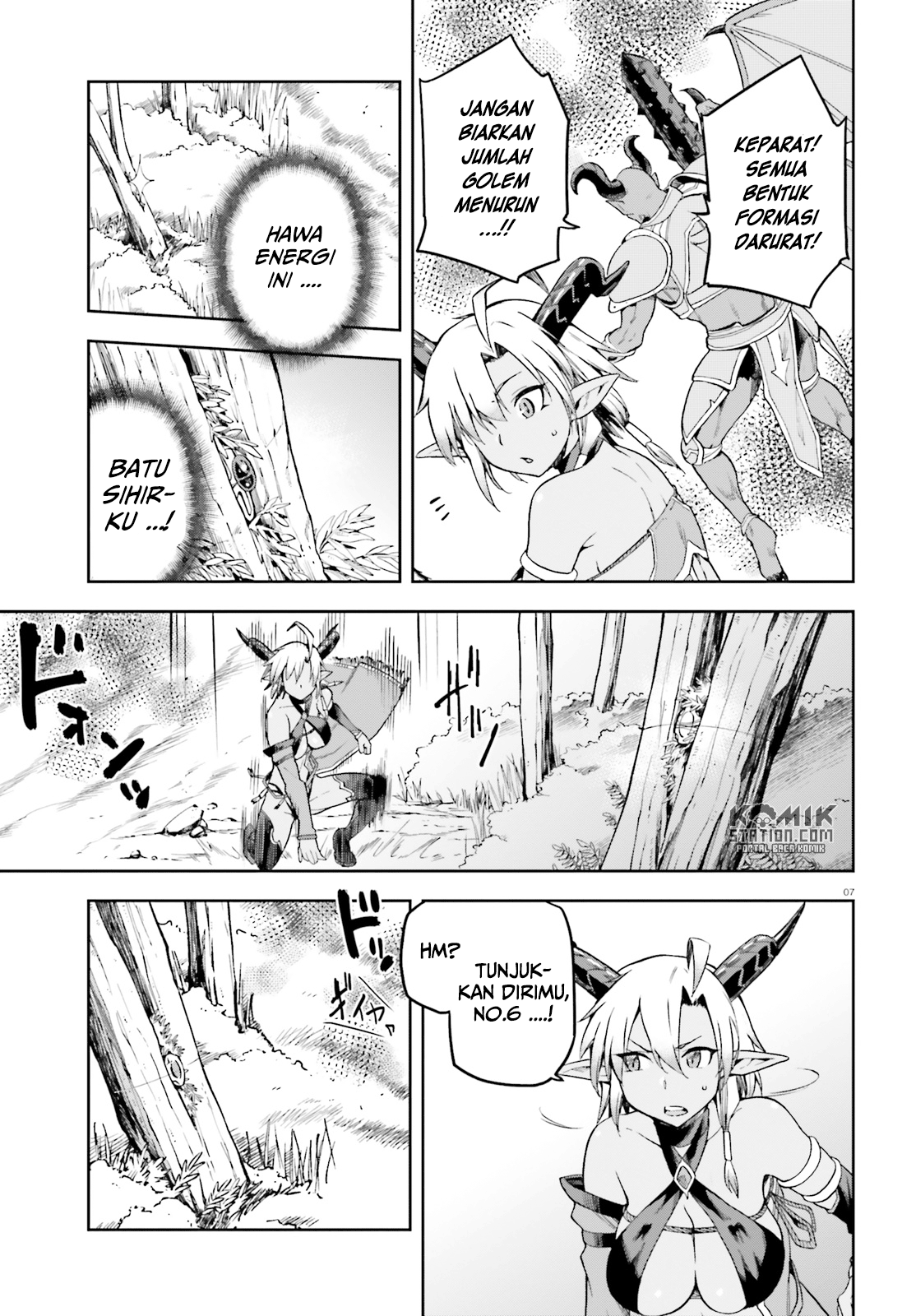 Sentouin, Hakenshimasu! Chapter 13 - halaman 9
