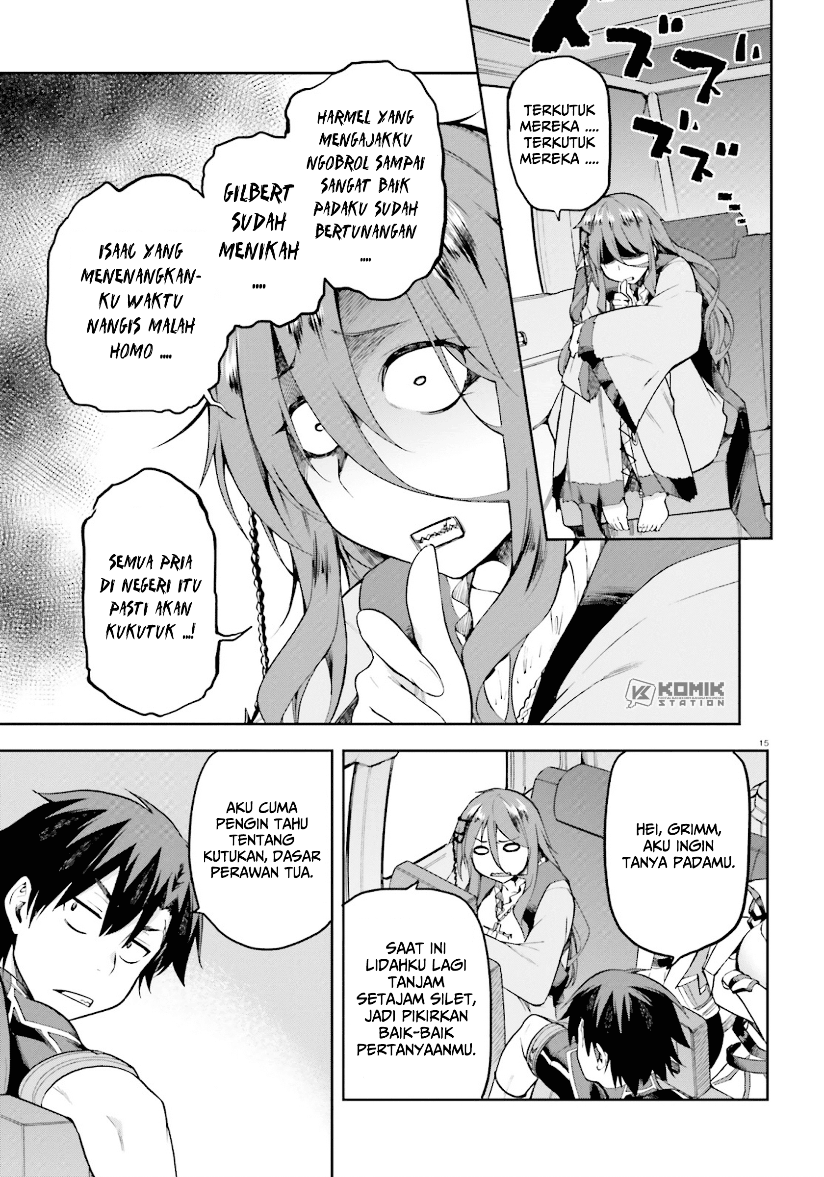 Sentouin, Hakenshimasu! Chapter 21 - halaman 17