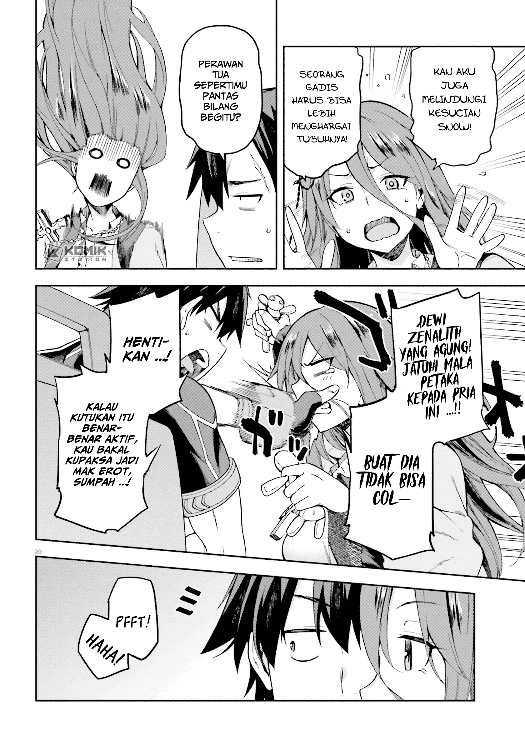 Sentouin, Hakenshimasu! Chapter 21 - halaman 22
