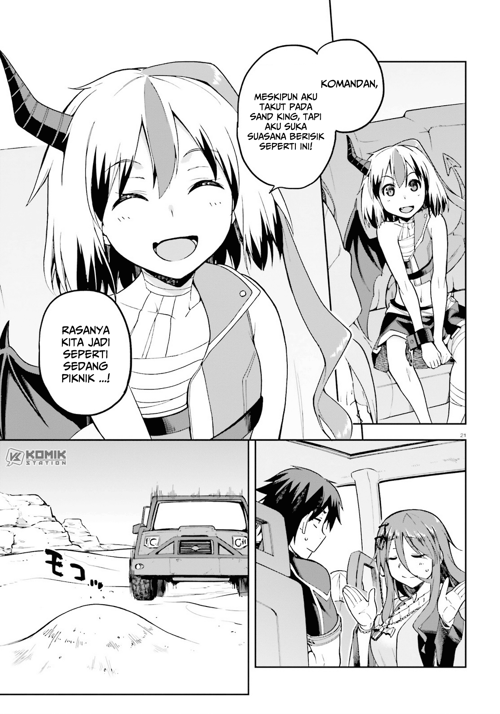 Sentouin, Hakenshimasu! Chapter 21 - halaman 23