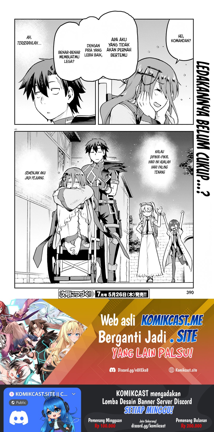 Sentouin, Hakenshimasu! Chapter 45 - halaman 39